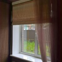 джутовые рулонные шторы